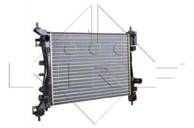 Радиатор охлаждения двигателя NRF 55340 Fiat Punto, Grande Punto 51864284, 55700447