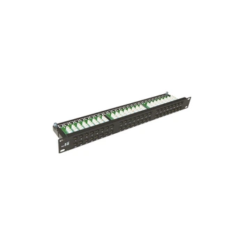 Патч-панель 19 48xRJ-45 UTP cat. 5е, DUAL type, 1U Merlion (ML-2264-CAT.5E)