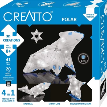 Zestaw kreatywny-puzzle Kosmos Creatto Polar (R3462) (5700002003546)