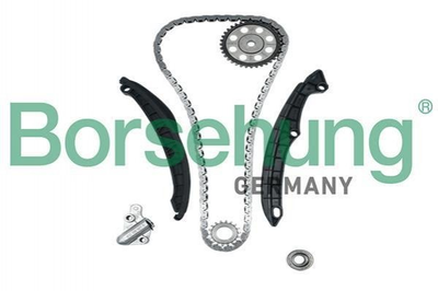 Ланцюг ГРМ Borsehung B18475 Volkswagen Polo, Golf, Jetta, Tiguan, Passat, EOS, Touran; Seat Cordoba, Ibiza, Toledo; Audi A3, A1; Skoda Rapid, Octavia, Fabia 03C198229F, 03C105159H, 03C105209AQ