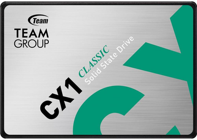 SSD диск Team CX1 480GB 2.5" SATAIII 3D TLC (T253X5480G0C101)