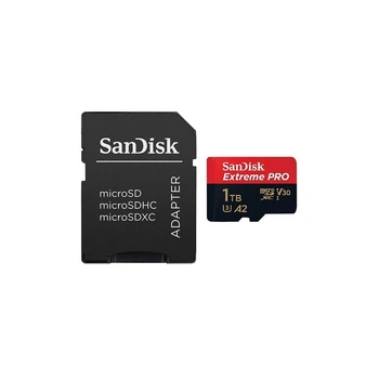 Карта памяти SANDISK Extreme Pro microSDXC 1TB UHS-I U3 V30 + SD