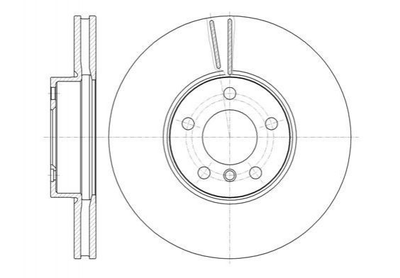 Тормозные диски REMSA 61307.10 BMW X6, X5 34116771985