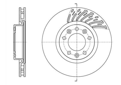 Тормозные диски ROADHOUSE 61556.10 Citroen C4 9805961480