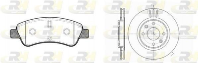 Тормозные диски ROADHOUSE 884000 Citroen Xsara, Berlingo, DS3, C-Elysee, C3, C2, C4; Peugeot 307, 206, Partner, 207, 208 4246W10, 4246W70, 4252210