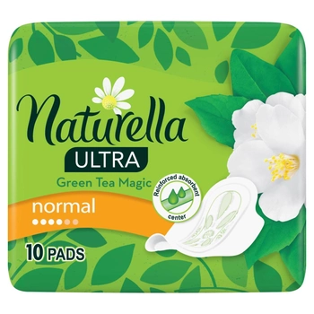 Wkładki higieniczne Naturella Ultra Green Tea Magic Normal 10 szt (4015400579830)