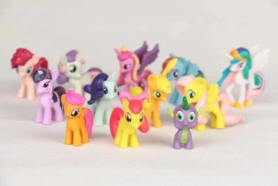 Набор фигурок My Little Pony . Пони 12 шт.Разноцветный