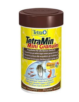 Корм для рыб Tetra Min Mini Granules гранулы, 100мл