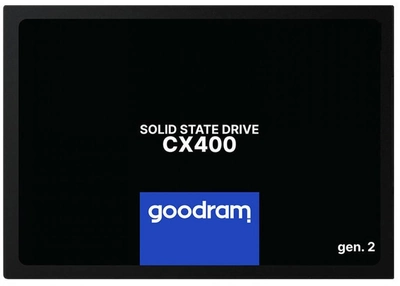 SSD диск Goodram CX400 Gen.2 256GB 2.5" SATAIII 3D NAND TLC (SSDPR-CX400-256-G2)