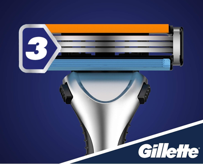 Змінні картриджі для гоління Gillette Sensor3 16 шт (7702018603862)