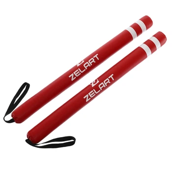 Лападаны тренерские (2шт) Zelart Fight Gear 3878 размер 60х5см Red