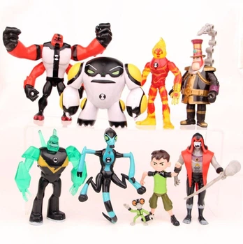 Игровой набор фигурок героев Ben 10, бен 10, размер 10-14 см + Свет&nbsp;#5.