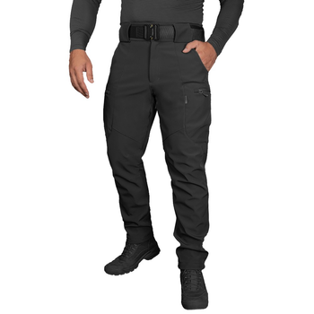 Тактические зимние штаны Camotec SoftShell Vent Черный XL