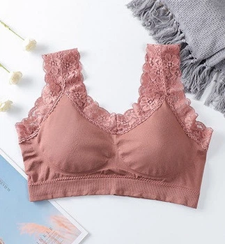 Женский топ с кружевом топик бюстгальтер бралетт лиф Honey Fashion Accessories One Size (S/M) карамель (2-32)