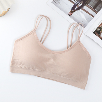 Женский топ топик бюстгальтер бралетт лиф Honey Fashion Accessories One Size (S/M) пудровый (2-39)