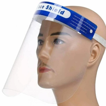 Защитный экран для лица Прозрачный щит Прозрачная пластиковая маска