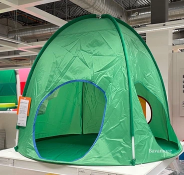 Ikea (Ікея) Дитячий намет, зелений DVÄRGMÅS (705.475.96)