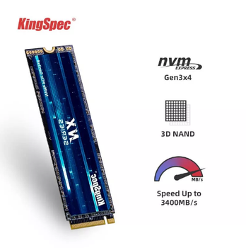 Твердотельный накопитель SSD m2 NVME 512Gb KingSpec NX-512Gb