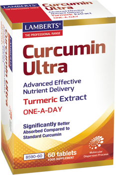 Натуральна харчова добавка Lamberts Curcumin Ultra 30 таблеток (5055148412937)