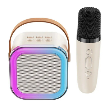 Портативный мини Bluetooth блютуз-динамик аудиомикрофон детский караоке LY-387