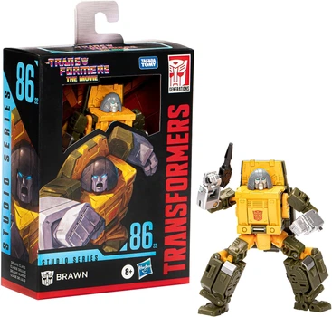 Трансформер Броун Силач Studio Series 86 Transformers Deluxe Brawn Hasbro F7236