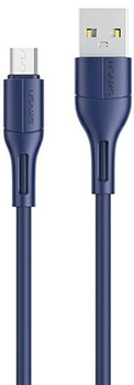 Kabel Usams U68 micro-USB 2A Fast Charge 1m Granatowy (6958444969527)