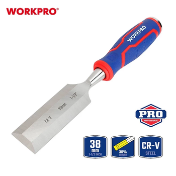 Стамеска - долото ударная WORKPRO 38 мм CR-V PRO WP243012