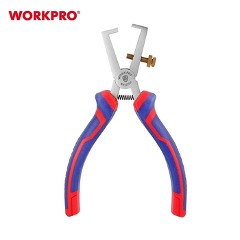 Кліщі для знаття ізоляції WORKPRO 160 мм Ni-Fe PRO WP231041