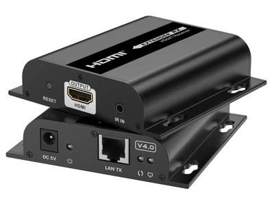 Удлинитель HDMI по витой паре или LAN-сети до 120 метров Lenkeng LKV383-4.0