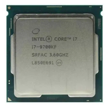 Процессор Intel S1151 Core i7-9700KF (4.9GHz 8 Core 8 Threads 12Mb 95W) Refurbished Tray