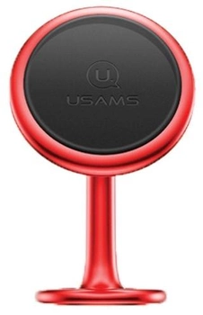 Uchwyt Usams Air Vent Clip magnetyczny na kokpit Czerwony (6958444969831)