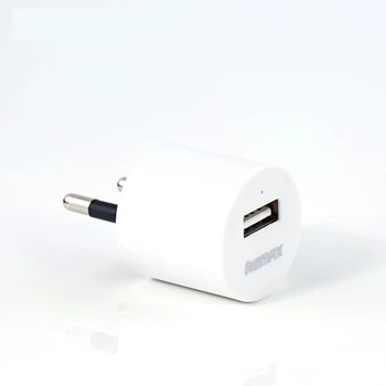Мережевий зарядний пристрій Remax U1 RMT-5288 Drum 1.0 A 1 USB 220V EU білий