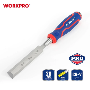 Стамеска - долото ударная WORKPRO 20 мм CR-V PRO WP243009