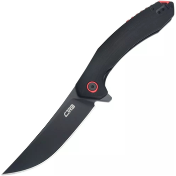 Нож складной туристический drop-point CJRB Gobi Black Blade AR-RPM9 Steel