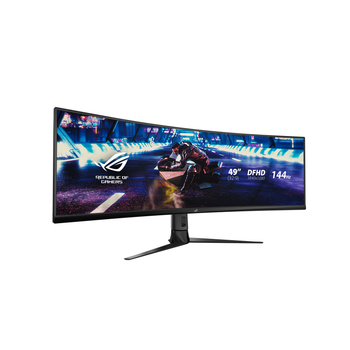 Монитор 49" VA Asus XG49VQ безрамочный/изогнутый экран Черный
