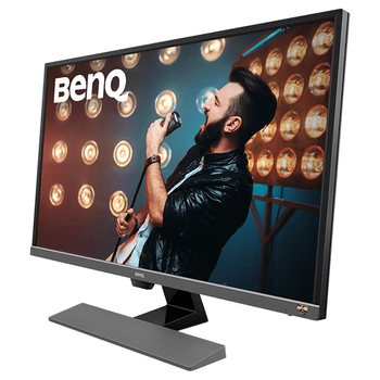 Монітор 31.5" VA BenQ EW3270U Metallic Grey широкоформатний Сірий