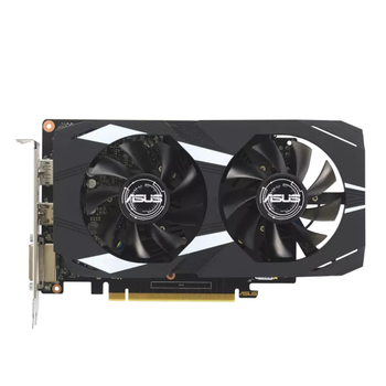 Відеокарта низькопрофільна Asus DUAL-GTX1630-O4G 12000МГц