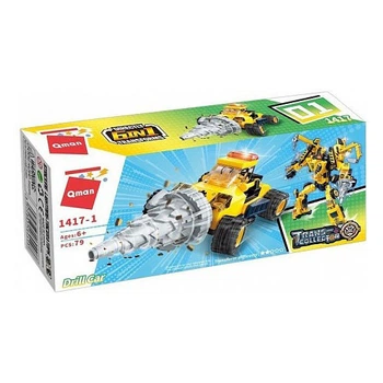 Дитячий конструктор Qman Drill Car 1417-1-6 79 деталей