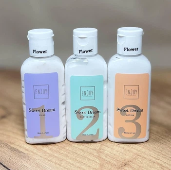 Набір засобів для парафінотерапії Enjoy Professional Mini (3 шт. по 50 ml)