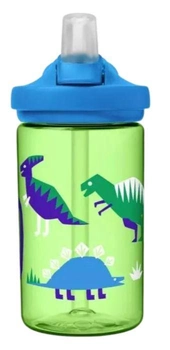 Пляшка для води CamelBak Eddy+ Kids Динозаври 400 мл Green (C2472/301041/UNI)