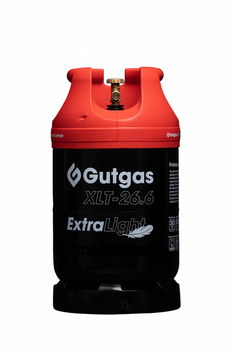 Балон газовий металевий полегшений вибухобезпечний GUTGAS ExtraLight 26.6л
