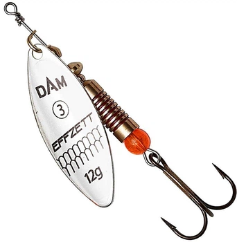 Блесна DAM Effzett Predator Spinner 7 г Silver (60582)