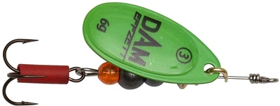Блесна DAM Effzett Fluo Spinner 4 г Green (60667)