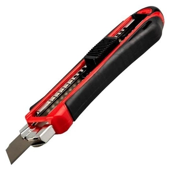 Нож универсальный Haisser, сегментное лезвие 18 мм, с автоматической заменой лезвия 88466 (23502)