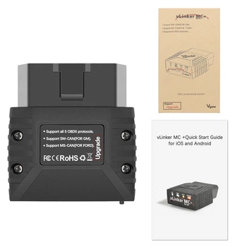 Автосканер Vgate vLinker MC+ Bluetooth 4.0 IOS/Android/Windows
