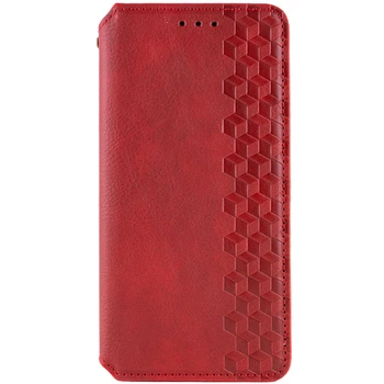 Шкіряний чохол книжка GETMAN Cubic (PU) для Google Pixel 6a Червоний