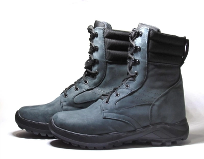 Берцы зимние с мембранным утеплителем до -20'С, обувь для военных, Нацгвардии, полиции KROK BЗ4, 45 размер, черные, 01.45