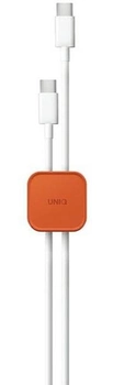 Набір органайзерів Uniq Pod для кабелю самоклеючі, магнітні 8 шт. Помаранчеві (8886463685006)