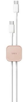 Набір органайзерів Uniq Pod для кабелю самоклеючі, магнітні 8 шт. Рожеві (8886463684979)