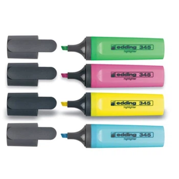 Набор маркеров Edding Набор текстовых Highlighter 2-5 мм 4 шт Цветные (e-345/4/SE)